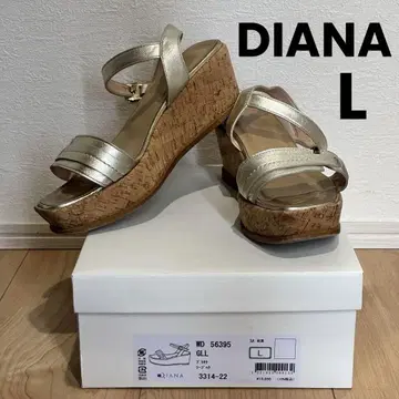 다이애나 골드 샌들 L