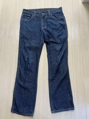 Made in Japan 다크 블루 스트레이트 데님 32