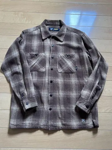 BLUCO CHECK FLANNEL SHIRT 부루코