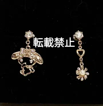 ANNA SUI 안나수이 산리오 마이멜로디 귀걸이 골드