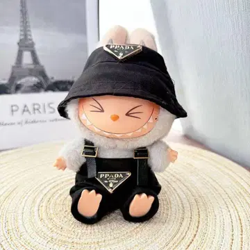 PPADA 버킷 햇과 오버롤 세트