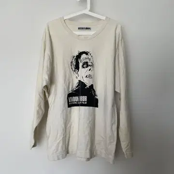 HYSTERIC GLAMOUR 롱 슬리브 T셔츠 아이보리
