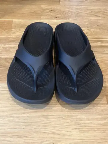 OOFOS 우포스 리커버리 샌들 28 블랙