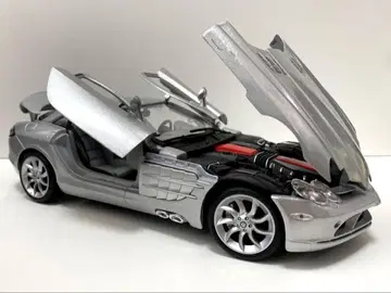 새상품급 1/18 벤츠 AMG SLR 맥라렌 실버 최저가