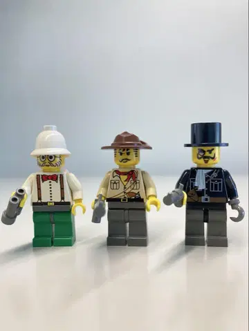 LEGO 레고 세계의 모험 시리즈 미니 피규어 3체 세트