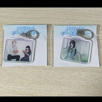 향기로운 꽃은 늠름하게 피다 아크릴 키링 와구리 카오루코 츠무기 린타로