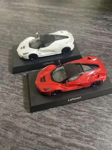 교쇼 1/64 LaFerrari 미니카 2대 세트 라페라리