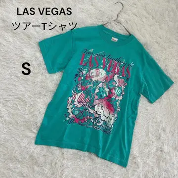 LAS VEGAS 투어 T셔츠 ] S 라스베가스 밴딩 T셔츠 구제 의류