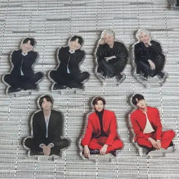 BTS 아크릴 스탠드 럭키 드로우 묶음 판매