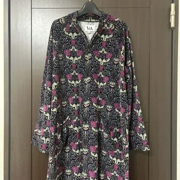 V&A 룸웨어 원피스 보태니컬 무늬