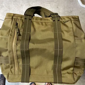 AIGLE 카키 토트백