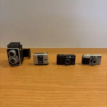RICOH 리코 카메라 미니어처 컬렉션 x 전 4종 세트 풀 컴프