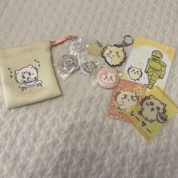 치이카와 시사 세트 (캔뱃지 스트랩 복조리 카드)