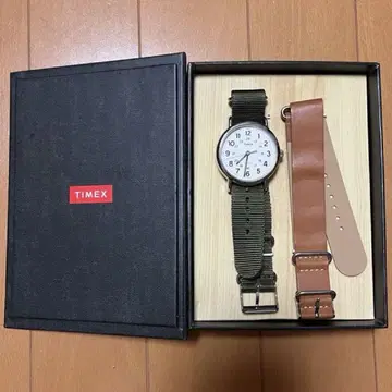 TIMEX TWG015100 캐주얼 워치 올리브 그린