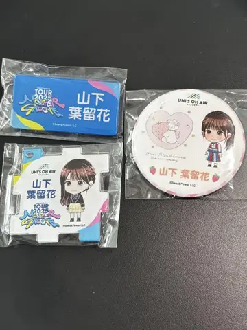 히나타자카46 네임 퍼즐 아크릴 키링 야마시타 하루카
