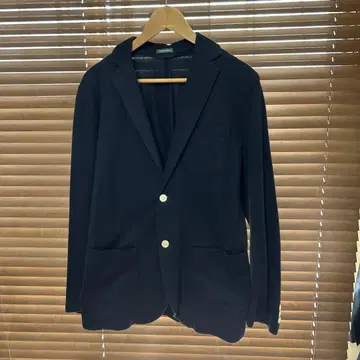 LACOSTE 네이비 2버튼 자켓 라코스테