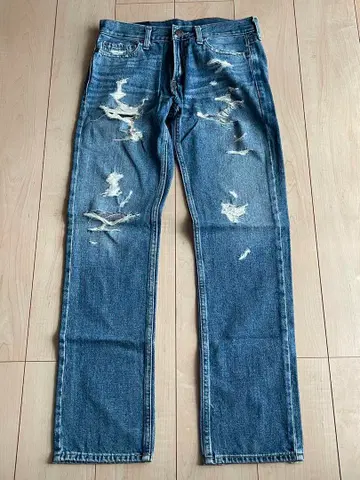 홀리스터 슬림 스트레이트 청바지 30 x 32