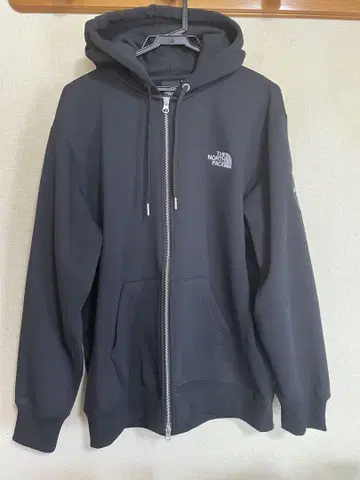 THE NORTH FACE 블랙 풀 지퍼 후디 L