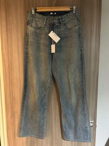 오라리 데님 데님 팬츠 청바지 23AW 빈티지