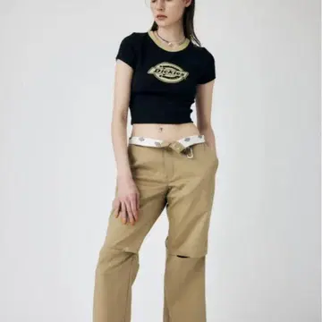 [ 9/25 처분 ] DICKIES ( R ) KNEE SLIT 팬츠