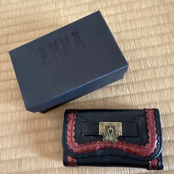키케이스 여성용 브랜드 4연 ANNA SUI 안나수이 로즈하트