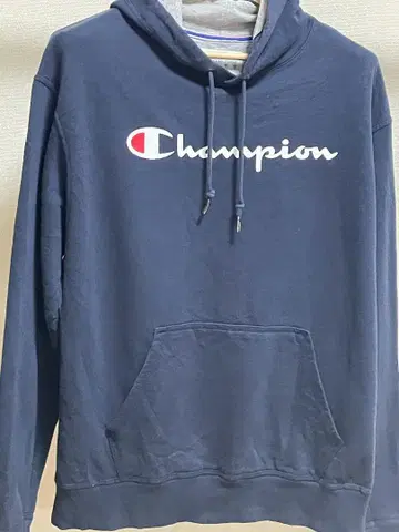Champion 네이비 후드티