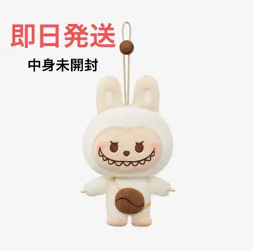 POPBEAN 커피 팩토리 시리즈 봉제 인형 펜던트 LABUBU
