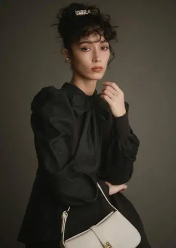 CELFORD 백 티어드 미니 원피스 S 블랙