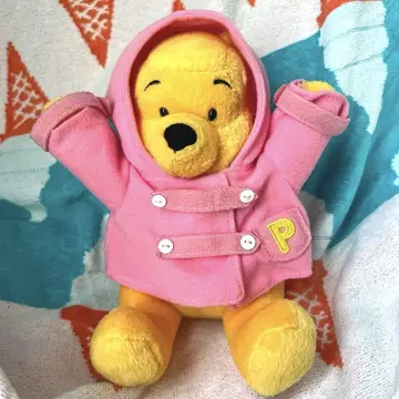 푸우 후드 부착 봉제 인형 푸우