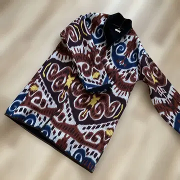 실크 100% 코트