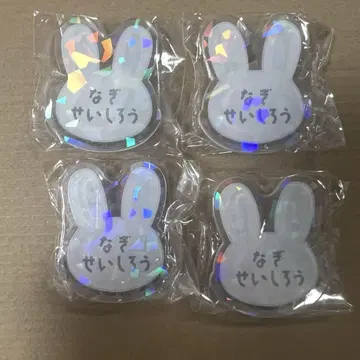 블루 록 이름표 아크릴 배지 남코 casual bunny 나기