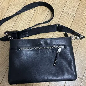 Paul Smith 블랙 가죽 숄더백