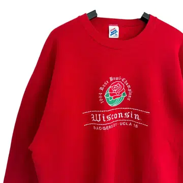 90s 빈티지 JERZEES USA제 1994년 빨간색 맨투맨 P1