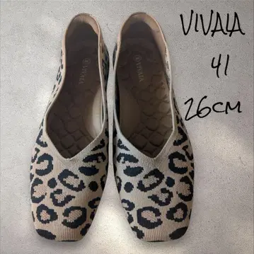 vivaia 41 26cm 상당 레오파드 무늬