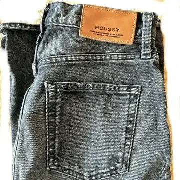 MOUSSY MVS Black Flare 26인치 플레어 데님