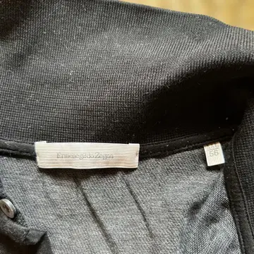 Ermenegildo Zegna 피케 셔츠 56 다크 그레이