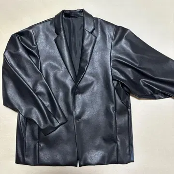 엔할리우드 남성용 가죽 자켓 아우터