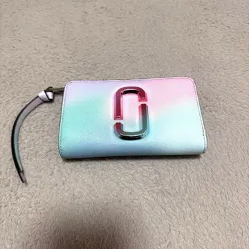 마크 제이콥스 더 스냅샷 컴팩트 월렛 레인보우