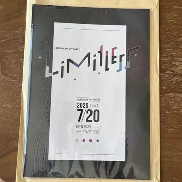 ROF-MAO 2ndLIVE 사진 소책자 팜플렛