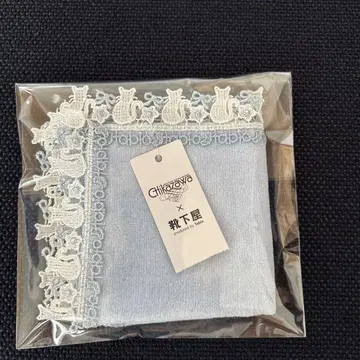 친자와 레이스 타비오 콜라보 타월 손수건 치카자와 레이스