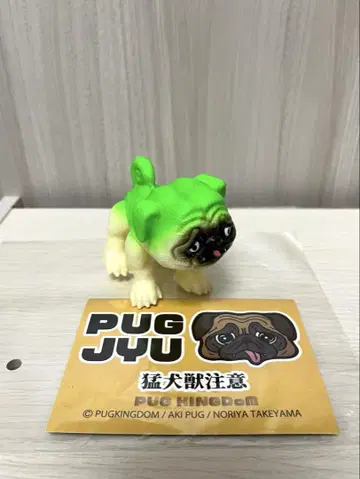 퍼그 수 그린 소프트 비닐