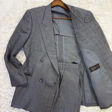 제냐 더블 셋업 수트 그레이 스다 마사키