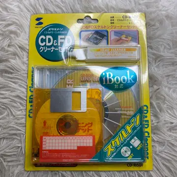 [ 미사용 ] 스켈레톤 CD FD 클리너 세트 CD-R60F