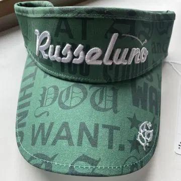 Russeluno 그린 바이저 사이즈 F