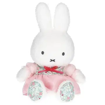 플라워 미피 뽀송뽀송 봉제 인형 미니 꽃무늬 원피스 갈아입히기 의류