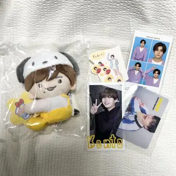 나니와단시 나가오 켄토 산리오 마스코트 클립 Doki it 카드