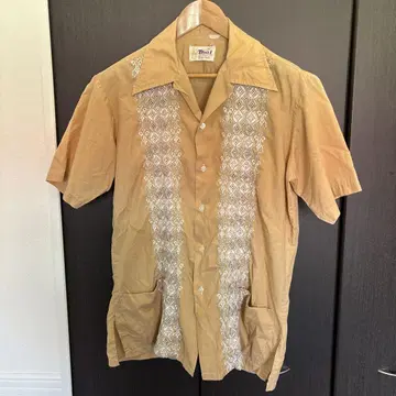 쿠바 셔츠 XL 빈티지 80s 70s