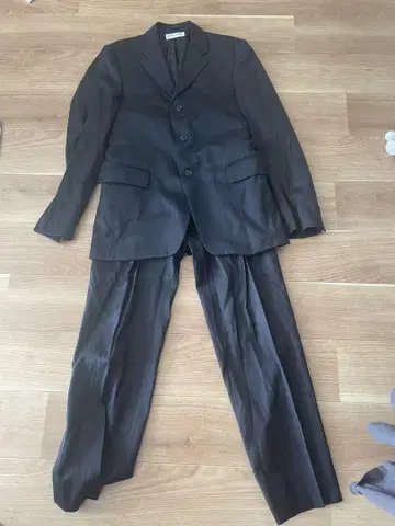 dries van noten 네이비 수트