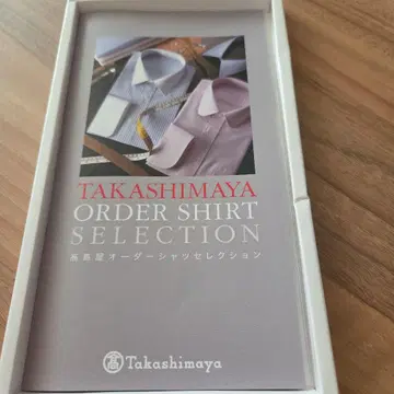 TAKASHIMAYA 오더 셔츠 셀렉션