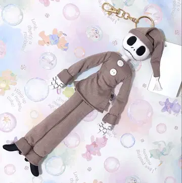새상품 나이트메어 잭 봉제 인형 키링 PAJAMA STYLE